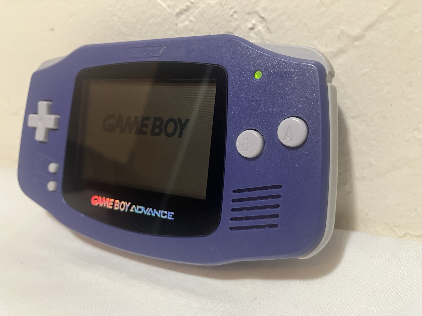 Nintendo Game Boy Advance Handheld System Indigo New Glass Screen Fast Shipping!
