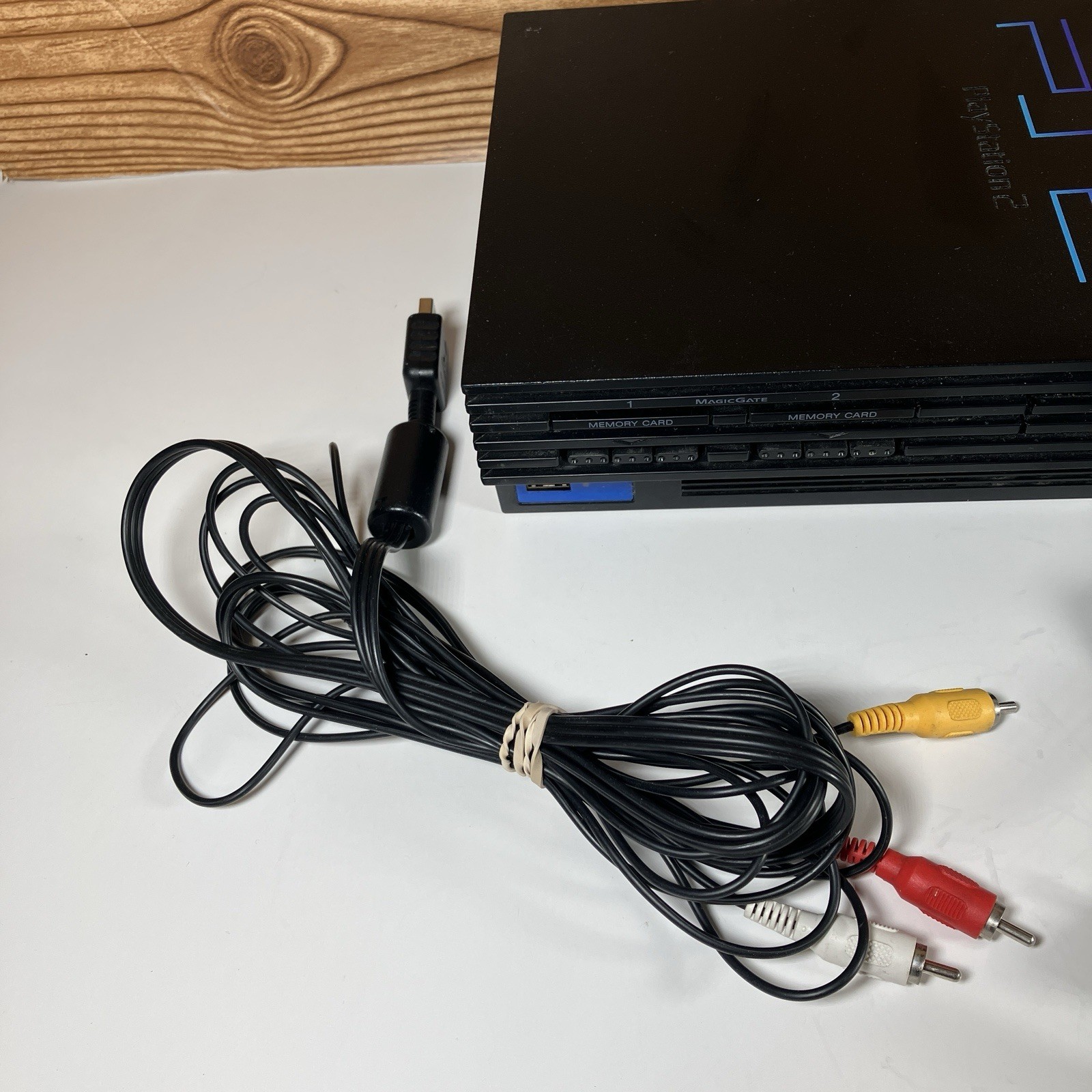 Sony PlayStation 2 PS2 Console SCPH-50001 w/ AV & Power Cord TESTED