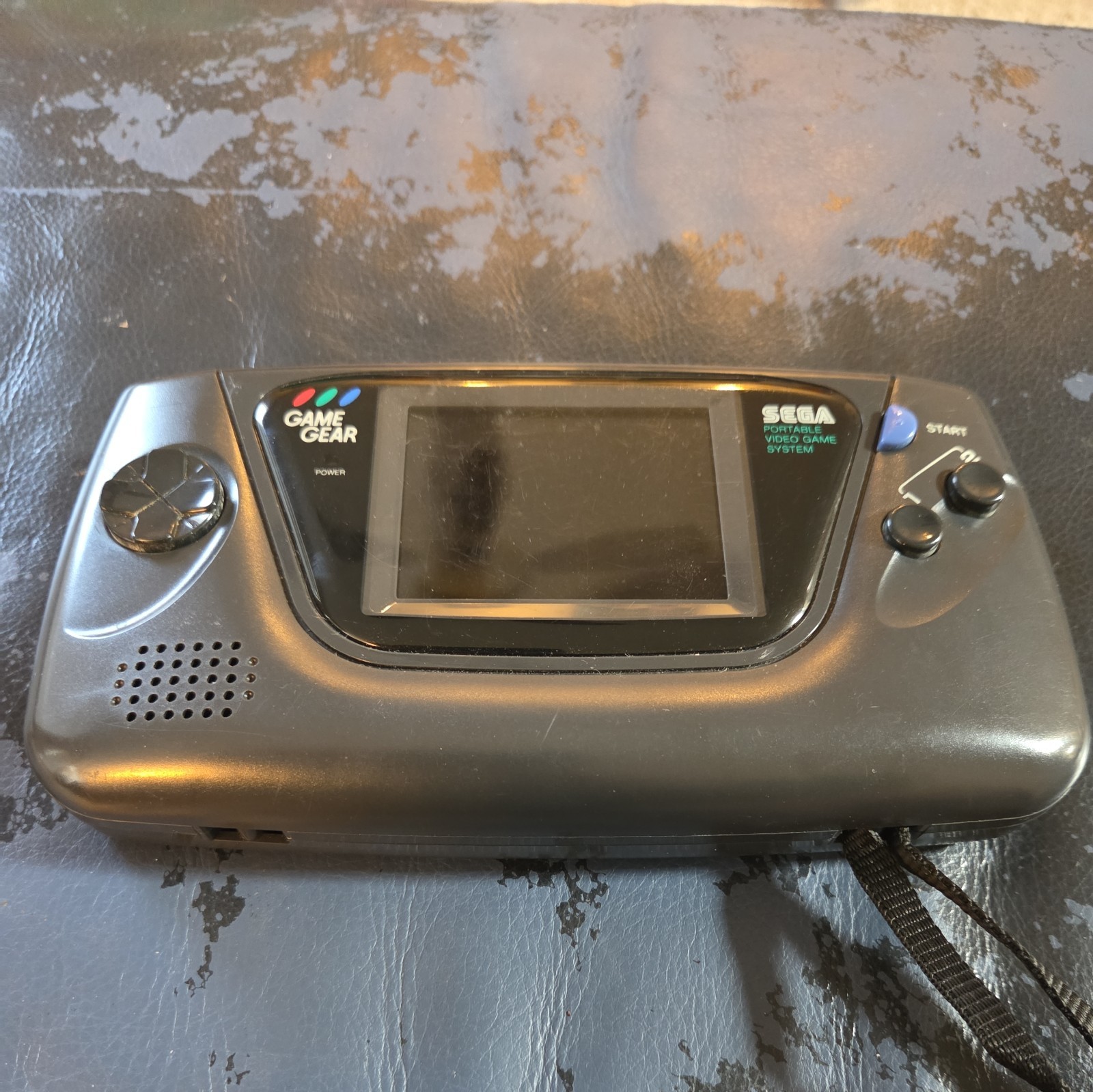 SEGA Game Gear Handheld System – Black, used see description