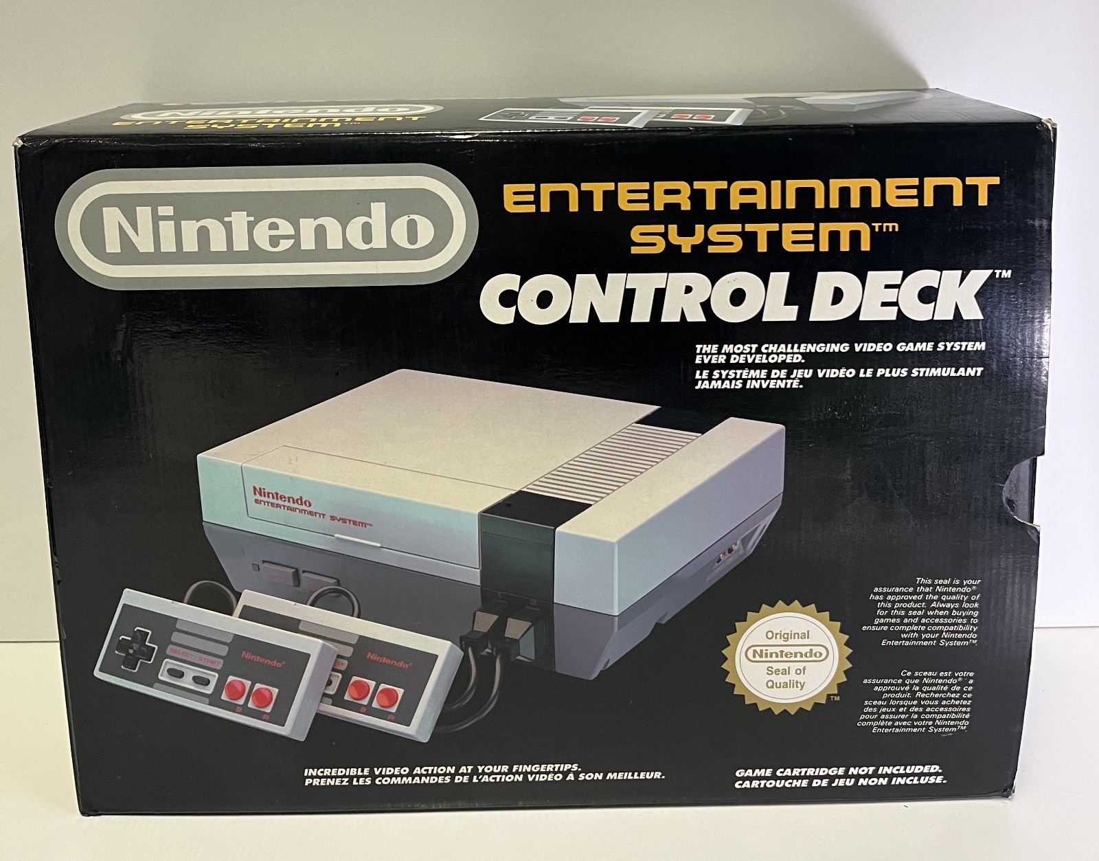 NINTENDO NES CONSOLE CONTROL DECK PAL B SCART FRANCE NES-S-CD-FRA BOXED TESTED
