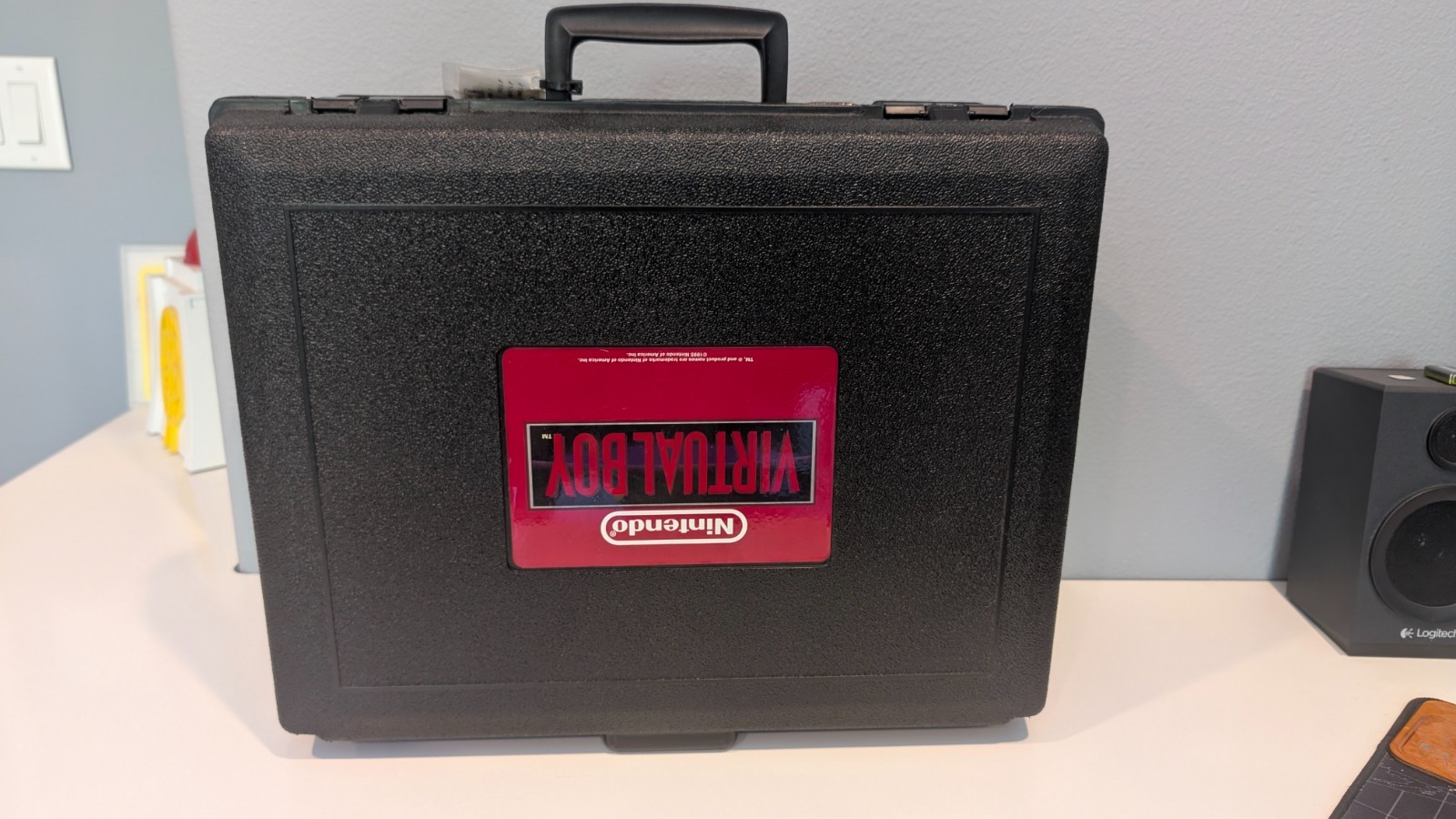 Nintendo Virtual Boy With Blockbuster Rental Case