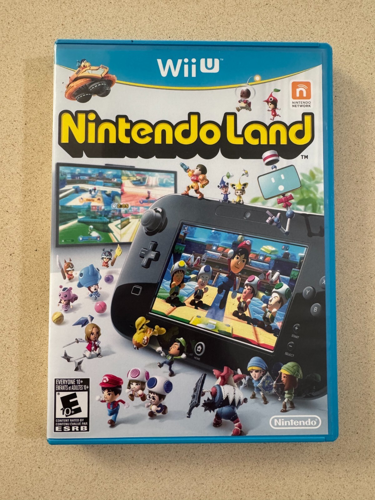 Nintendo Land (Wii U, 2012) Complete w/ Case, Disc & Manual 💥 Family Party Game