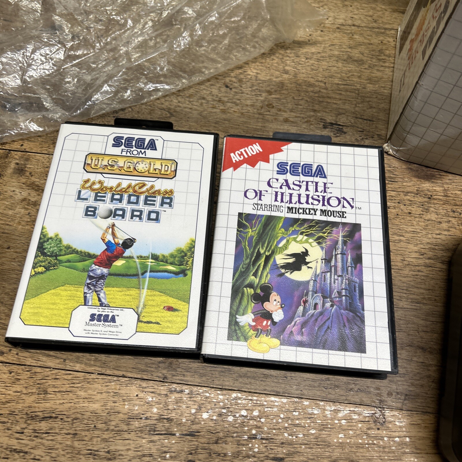 SEGA MASTER SYSTEM 2 CONSOLE – INSTRUCTION BOX 2 Games MODIFY FOR SCART