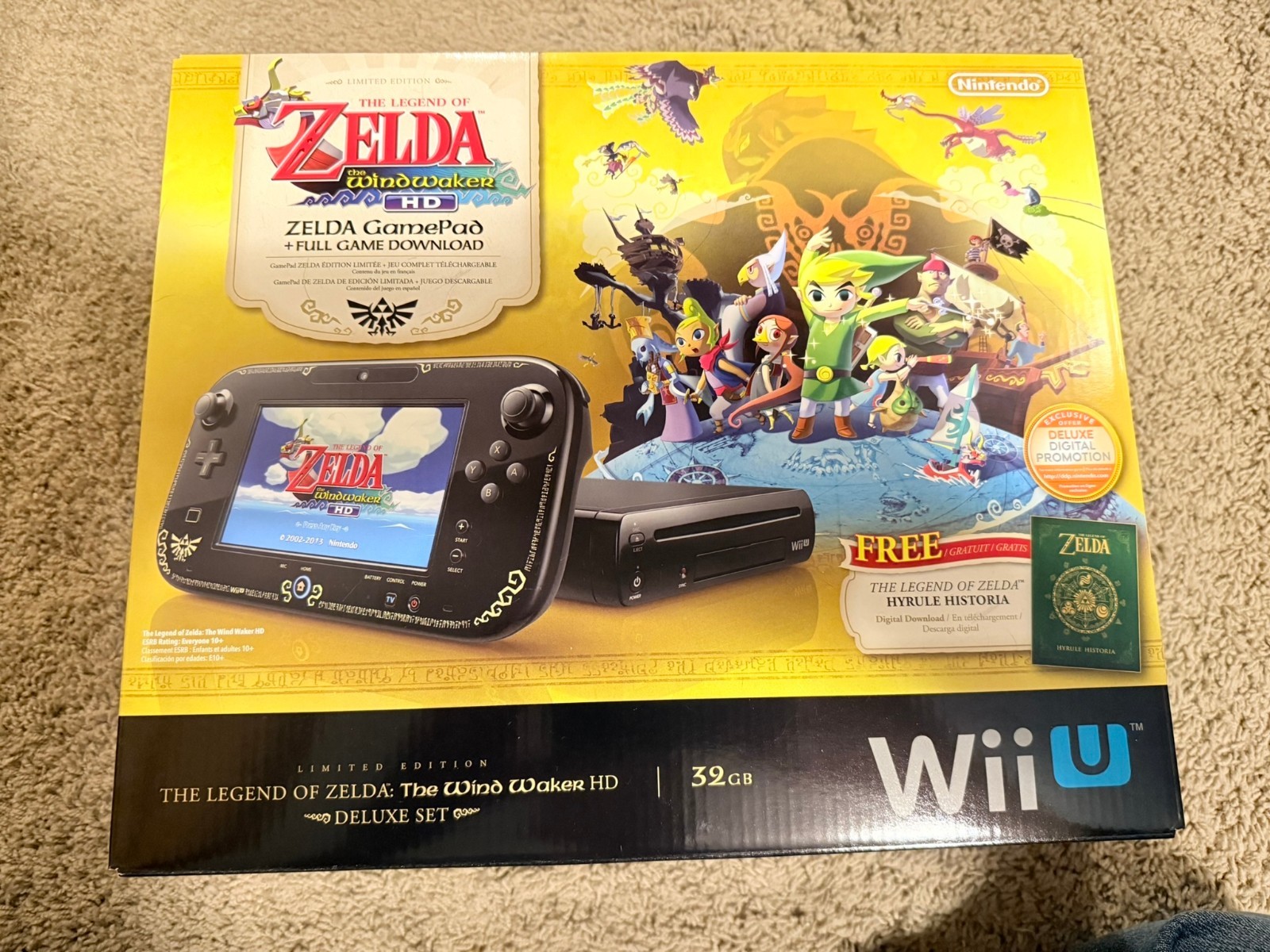 The Legend of Zelda : The Wind Waker (Nintendo Wii U, 2013)