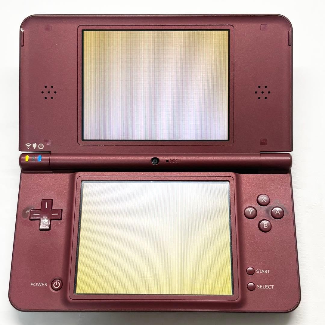 Good condition Nintendo DSi LL Wine Red touch pen tested and working in good con