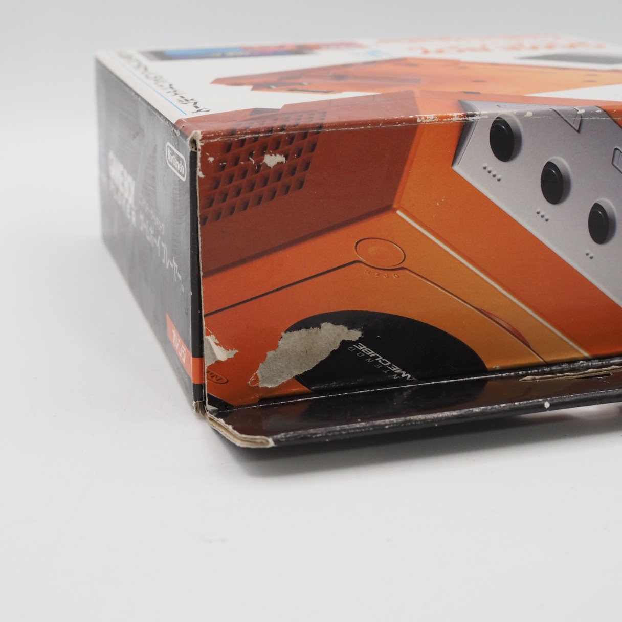 Nintendo GameCube Console DOL-001 Orange + GBP Boxed Tested Serial Match GC
