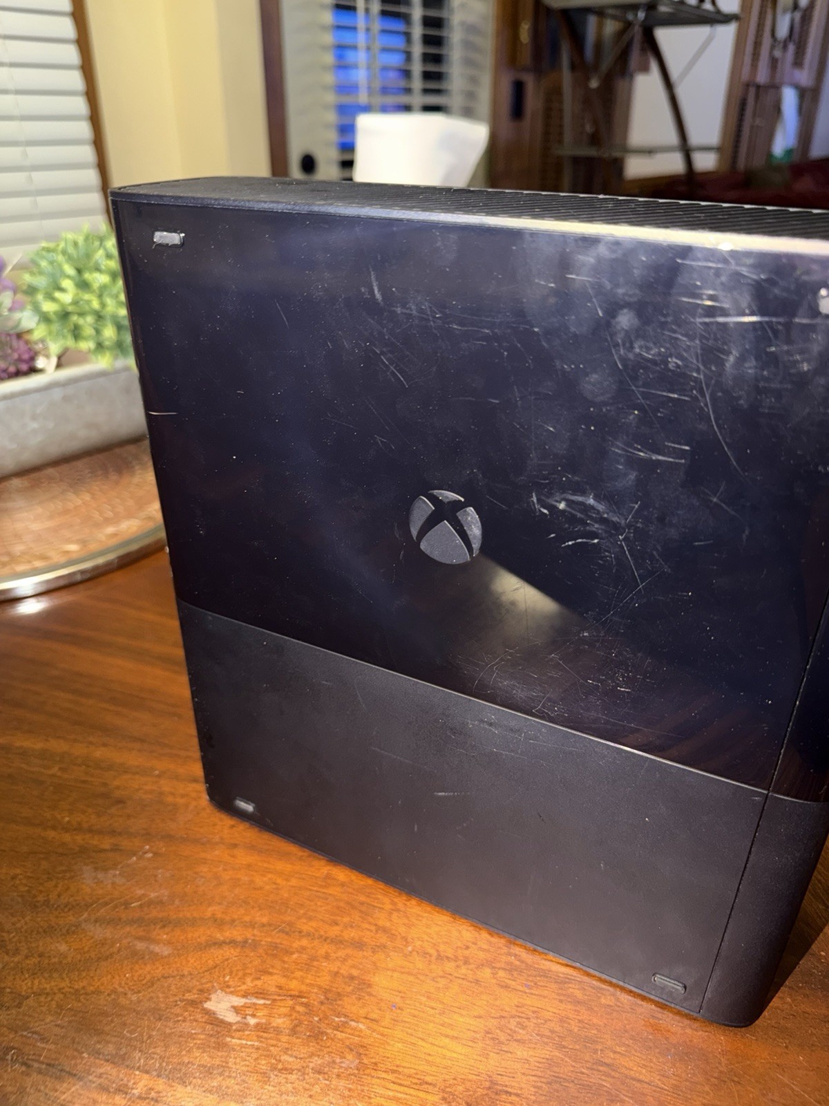 Microsoft Xbox 360 E 320GB (1538) Black Console, Cords, 5 Games, Bundle – Tested