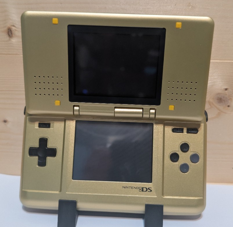 Nintendo DS NTR/Fat/Original GoldZelda Reshelled W/USB Cable New Battery & USB-C