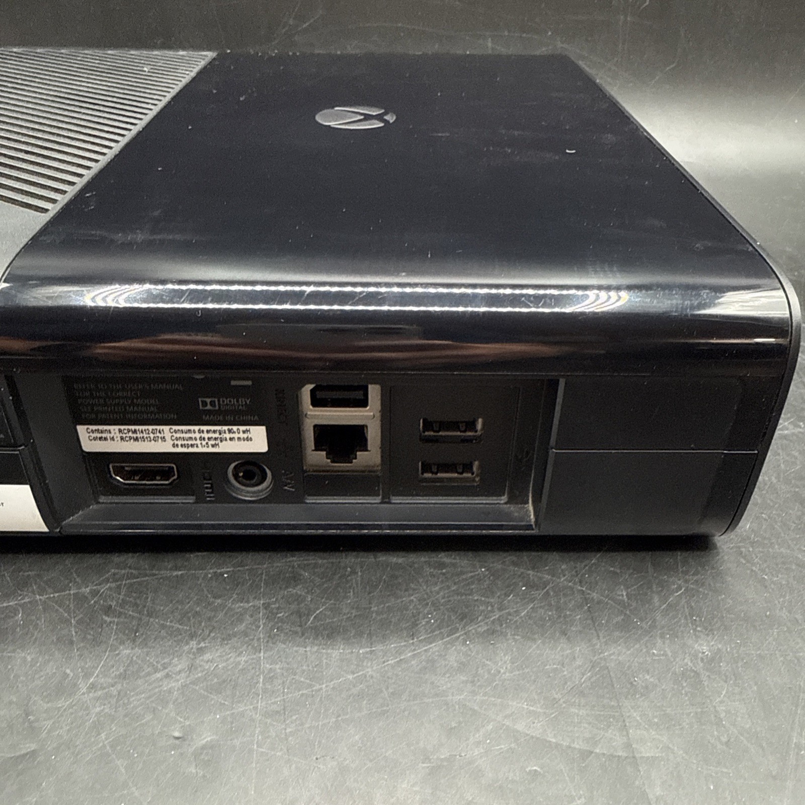 Microsoft Xbox 360 E Console 250 GB HDD w/ Controller & Power Cord Tested/Works