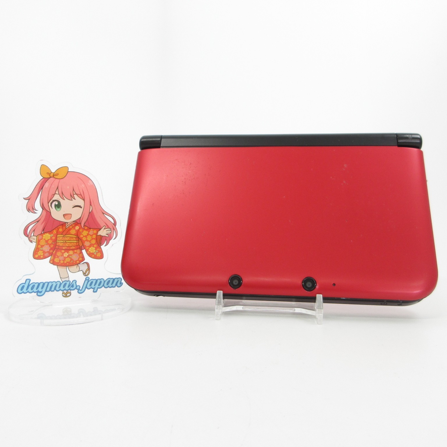 【Excellent】Nintendo 3DS LL XL Red x Black Console ONLY Japanese Edition #Arr0513