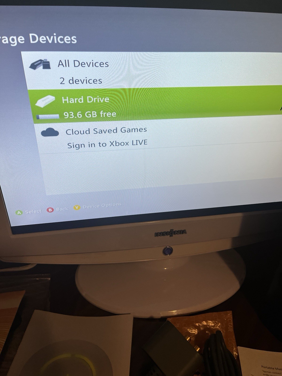 Microsoft Xbox 360 Elite 120GB HDD Console with accessories * Read Description