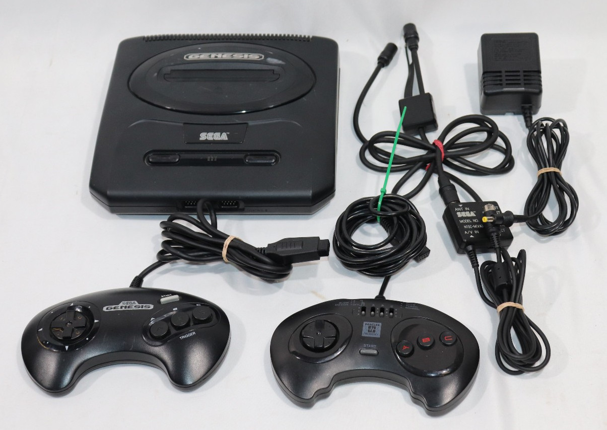 SEGA Genesis Model 2 MK1631 Complete Tested & Working