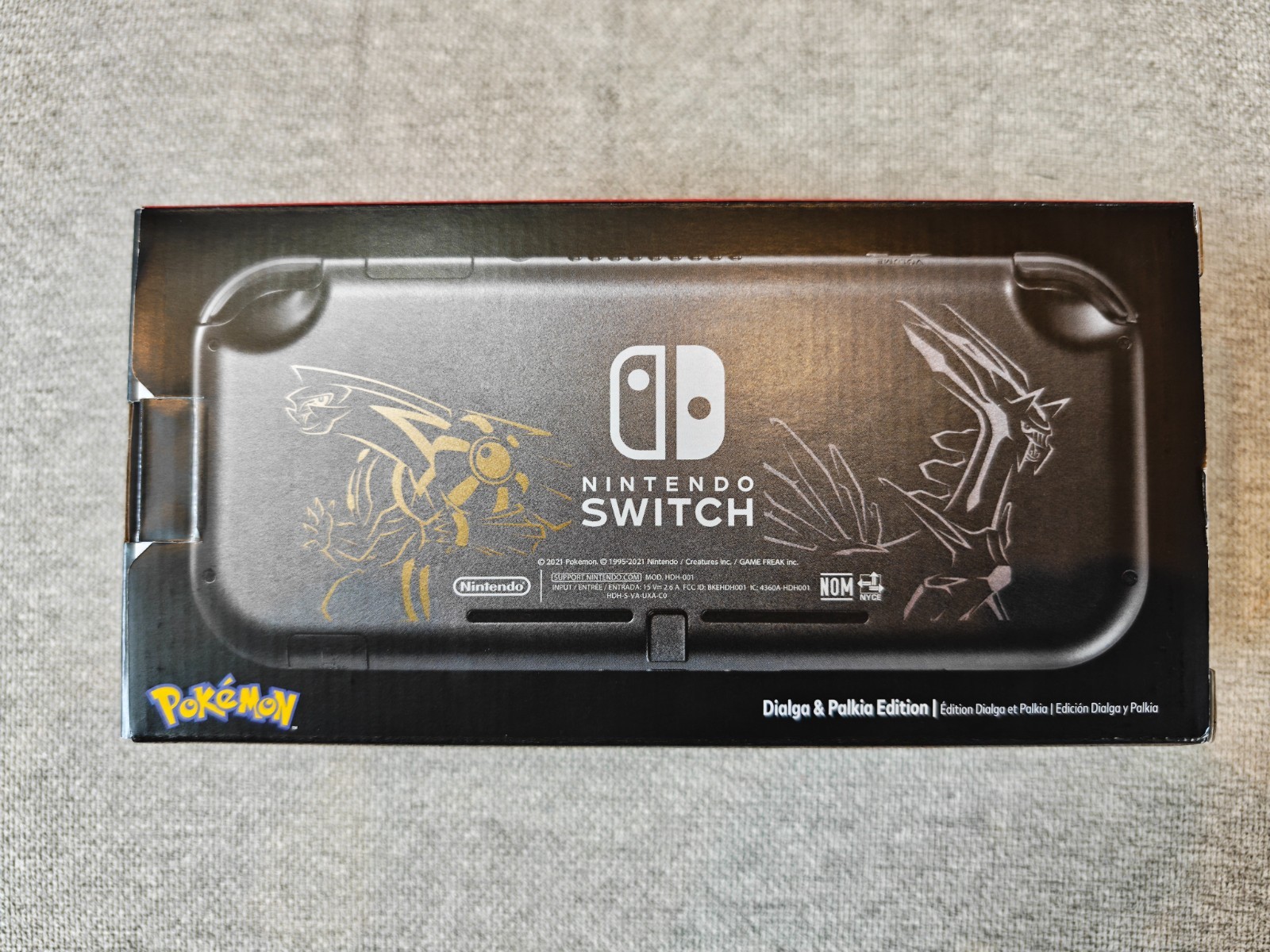 Nintendo Pokemon Switch Lite Dialga and Palkia Edition Console US VERSION New!!!