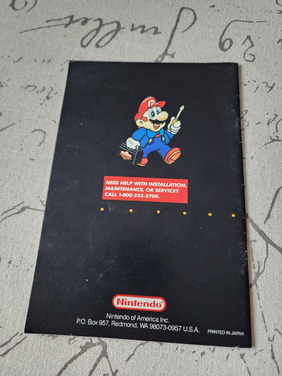 Super Nintendo SNES Console with original box and hookups Super Mario World
