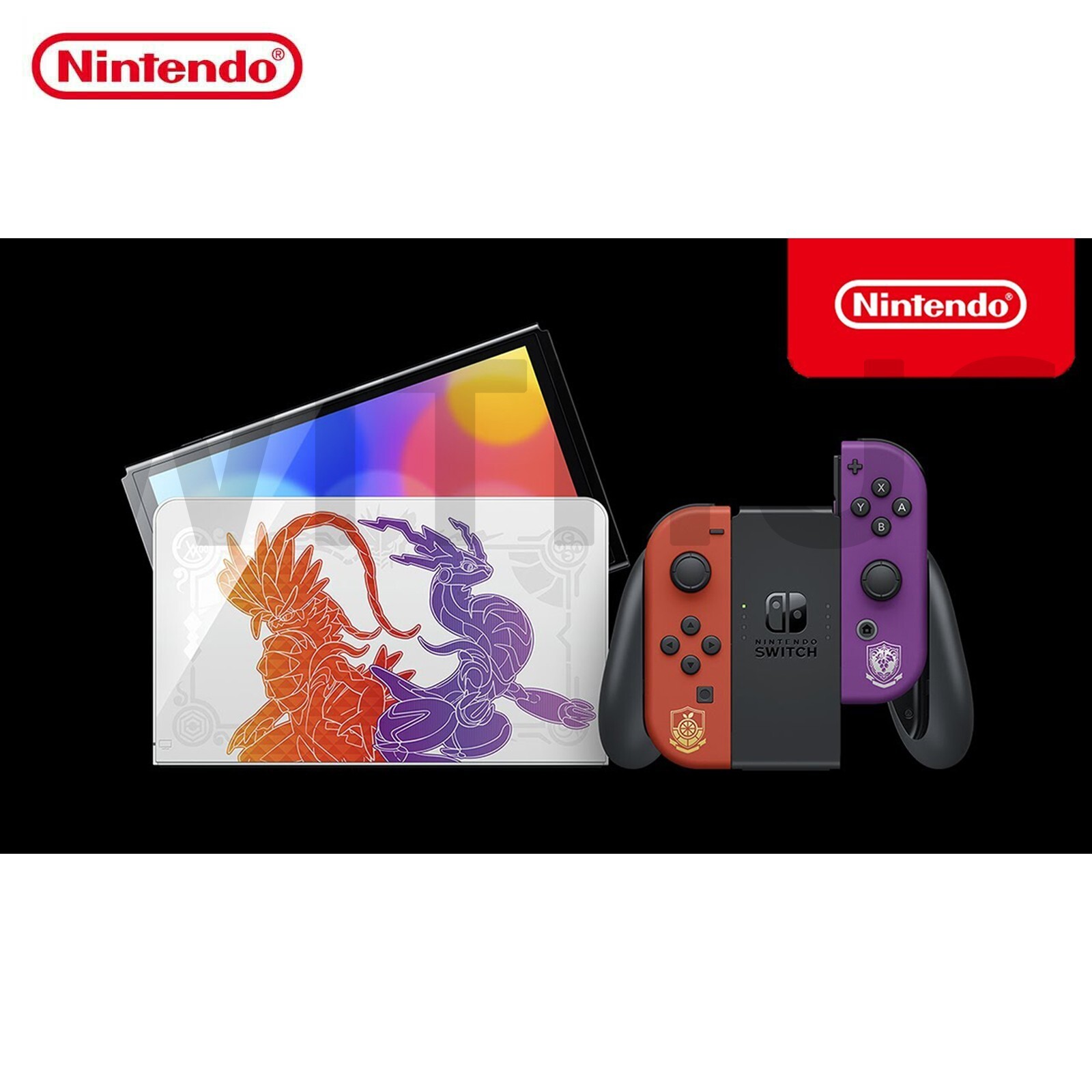 Nintendo Switch OLED Model Pokemon Scarlet Violet Edition Console New