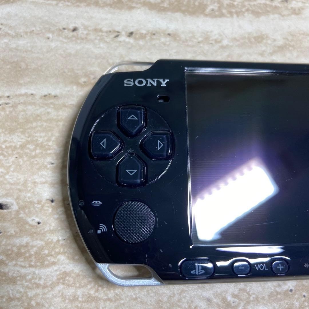 Sony PSP-3000 Console Black One Piece ROMANCE DAWN Straw Hat Pirates 7252