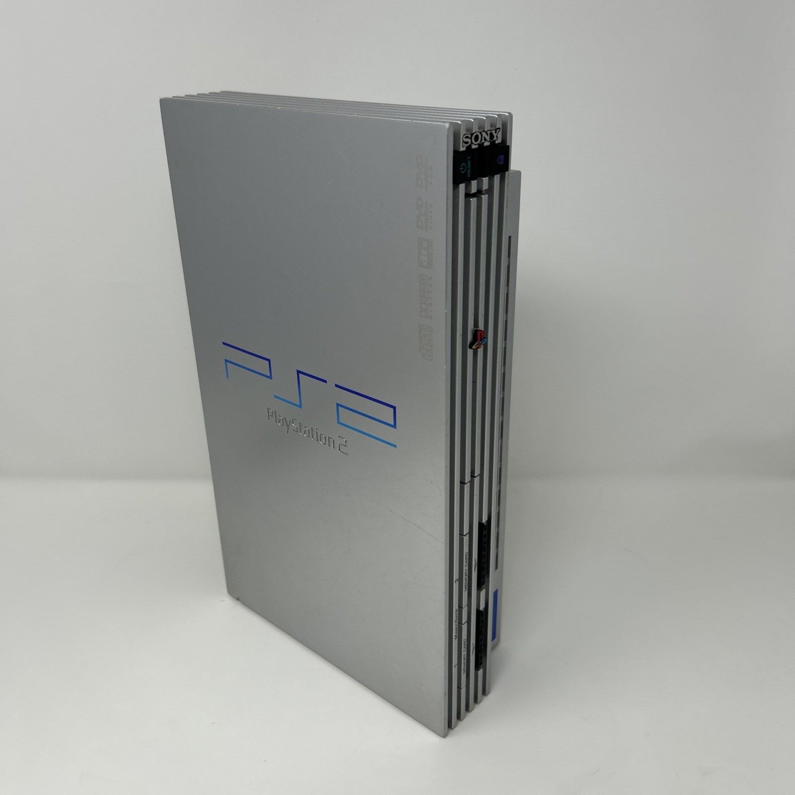 Sony PlayStation 2 PS2 Silver SCPH-50000 Console Bundle US & Japan Games