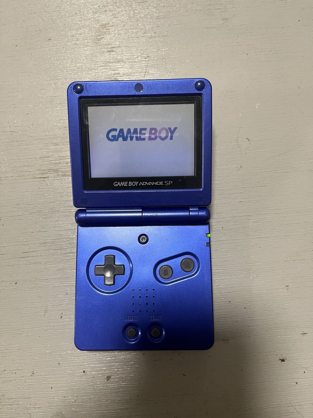 Nintendo Game Boy Advance SP AGS-001 Cobalt Blue Tested Reads Games