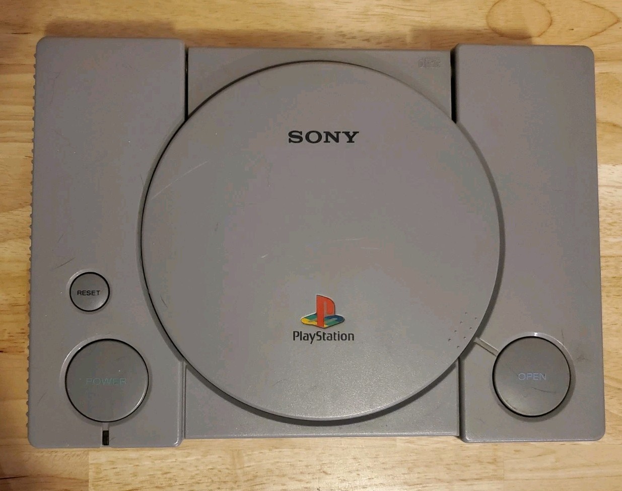 Sony PlayStation 1 Game Console – Gray For parts/repair