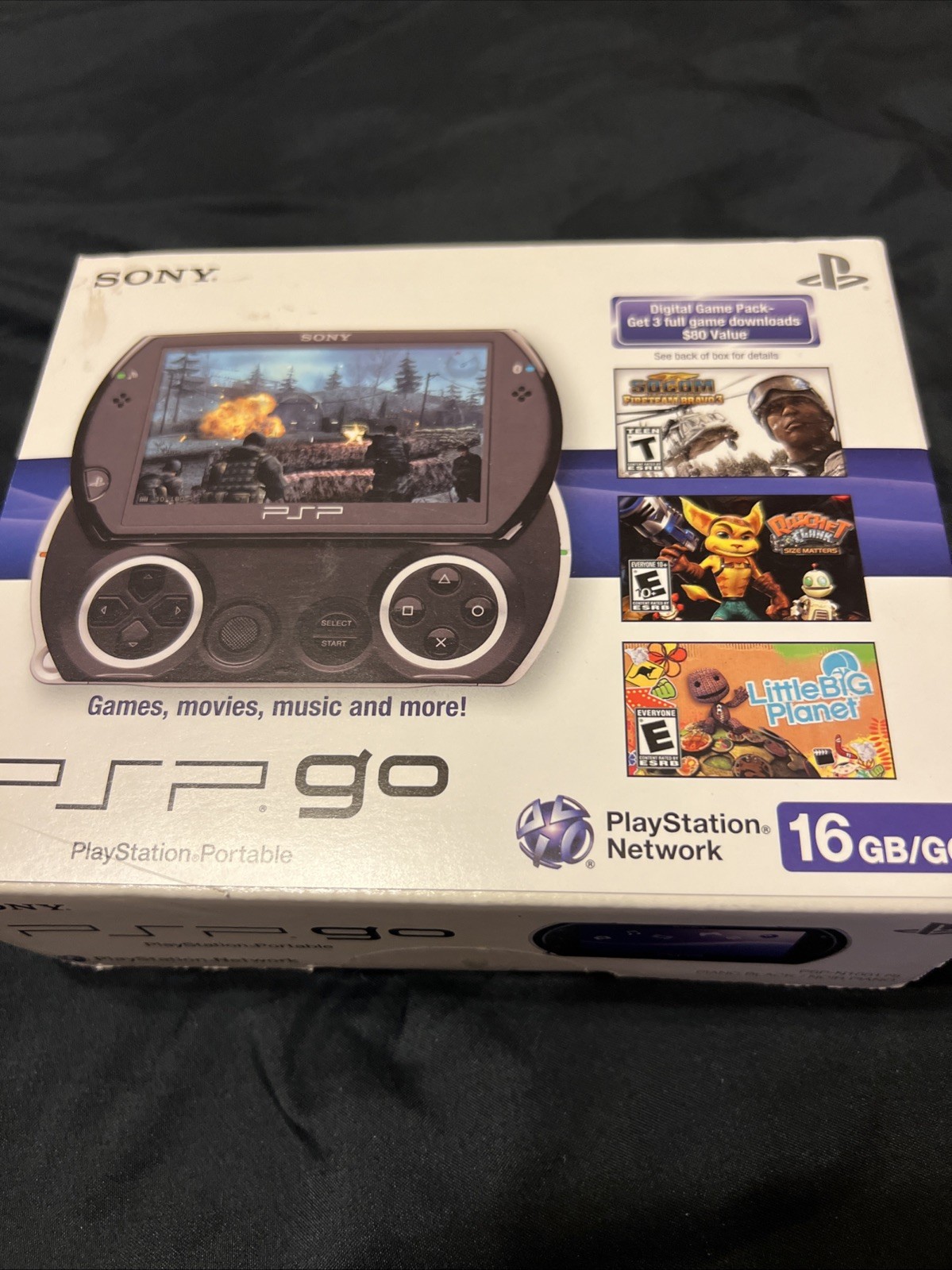 Sony PSP Go 16GB Handheld System – Black