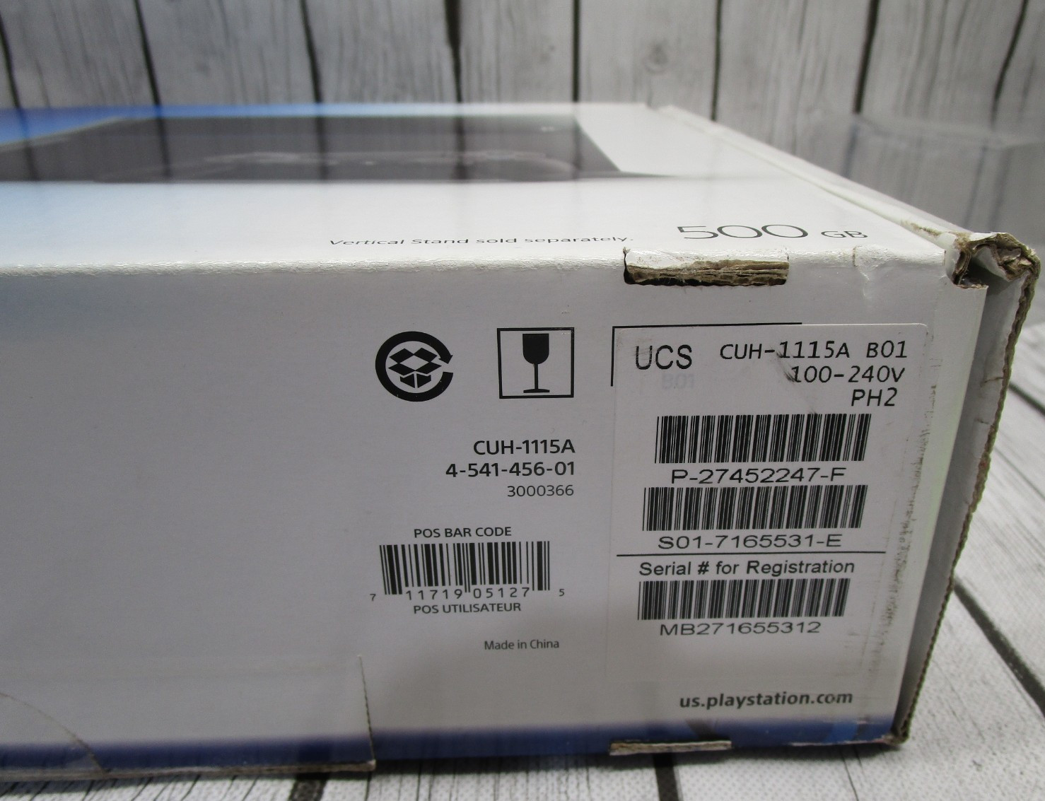 Sony PlayStation 4 CUH-1115A Console 500 GB – NEW Factory Sealed