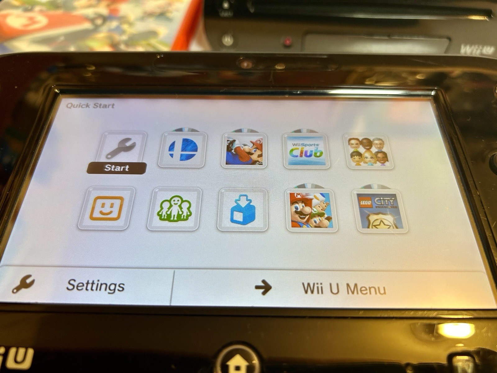 Nintendo (Wii U 32GB Console & Games) Premium Black Deluxe Set