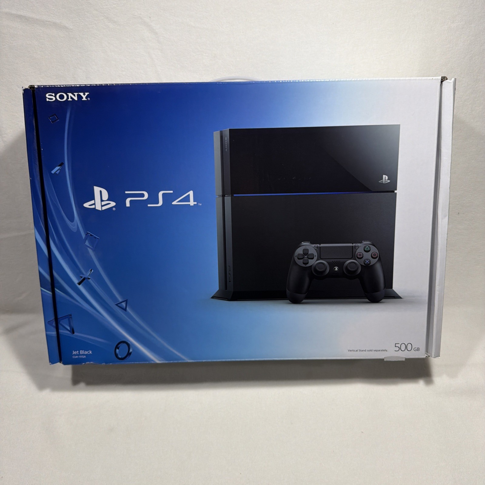 Sony PlayStation 4 500GB Jet Black Console (BOX ONLY) NO CONSOLE