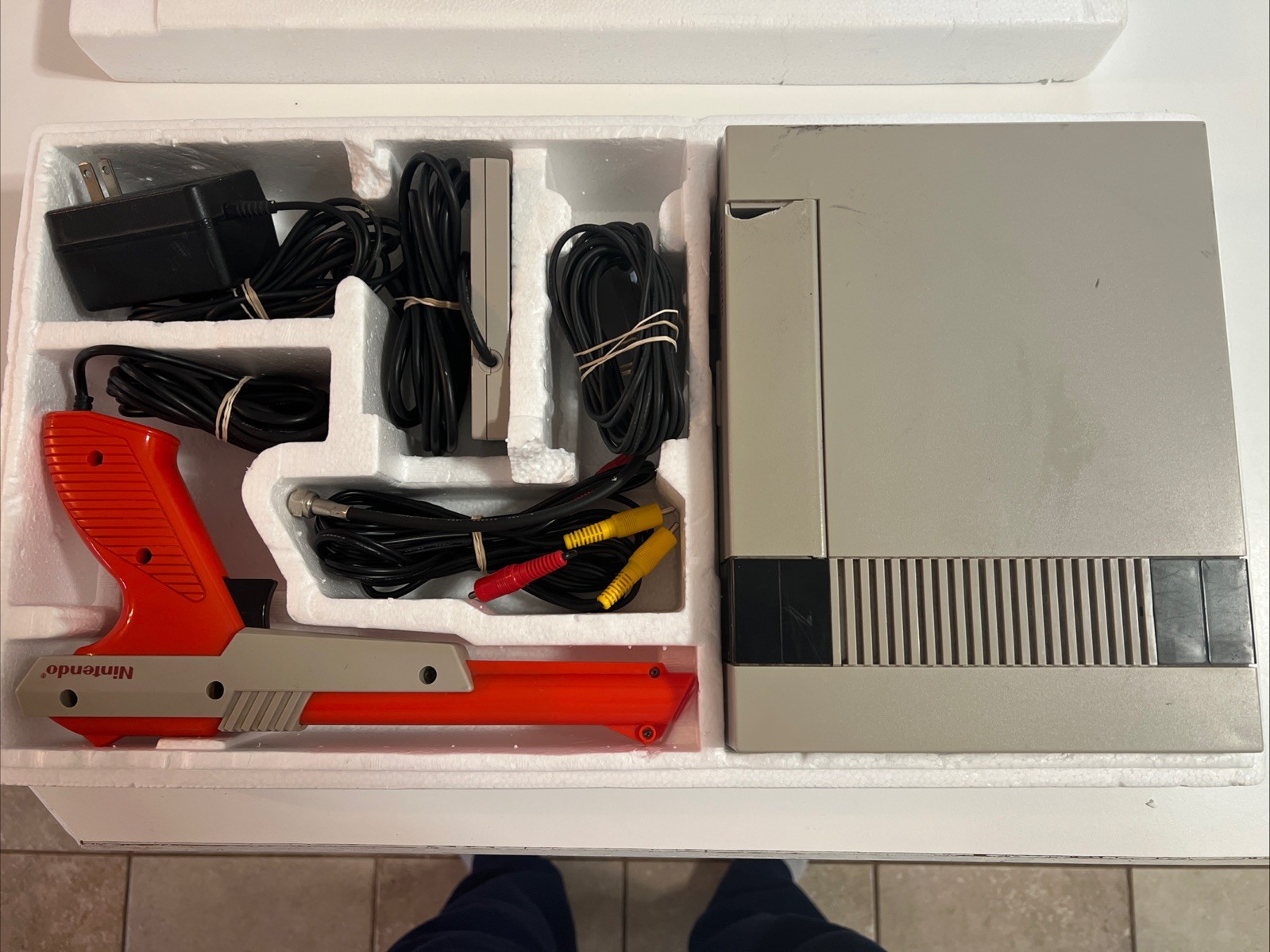NINTENDO Entertainment System NES Power Set Complete