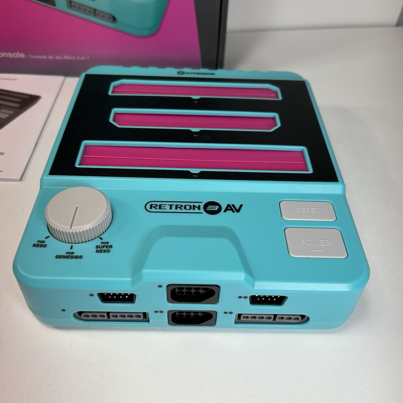 Hyperkin Retron 3 in 1 Game Console NES Super Nintendo SNES Genesis Hyper Beach
