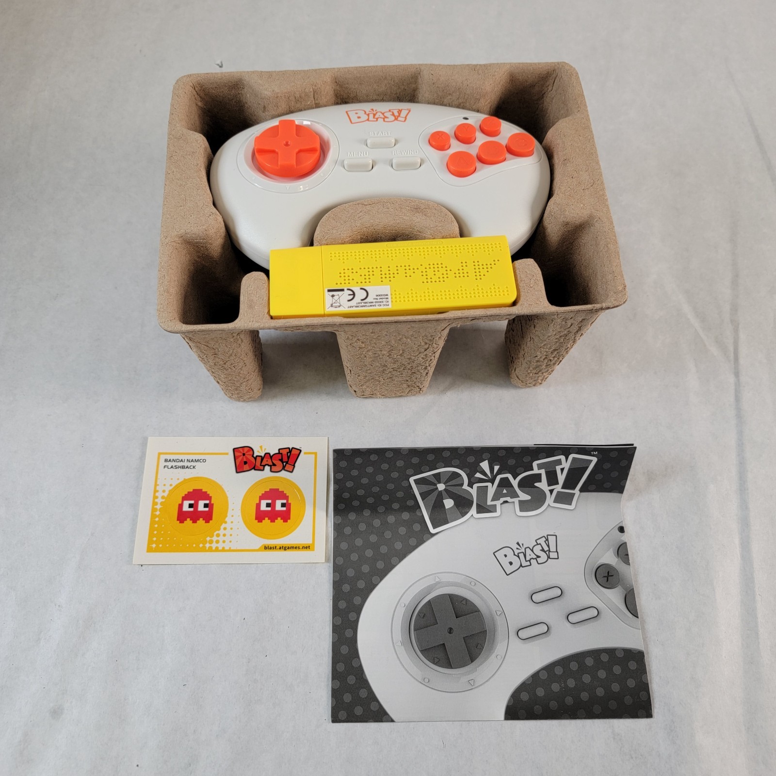 Bandai Namco Flashback Blast Pac-Man w/ 8 Built-in Games Near Complete in Box