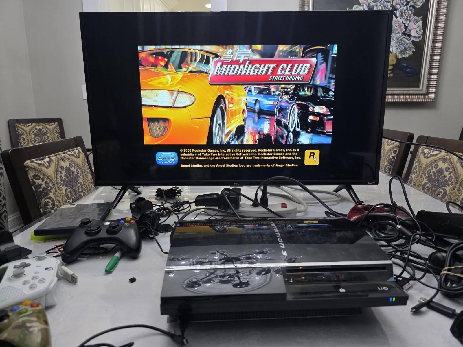 PS3 Fat Console Only CECHE01 Tested Backwards Compatible PS1 PS2 PS3