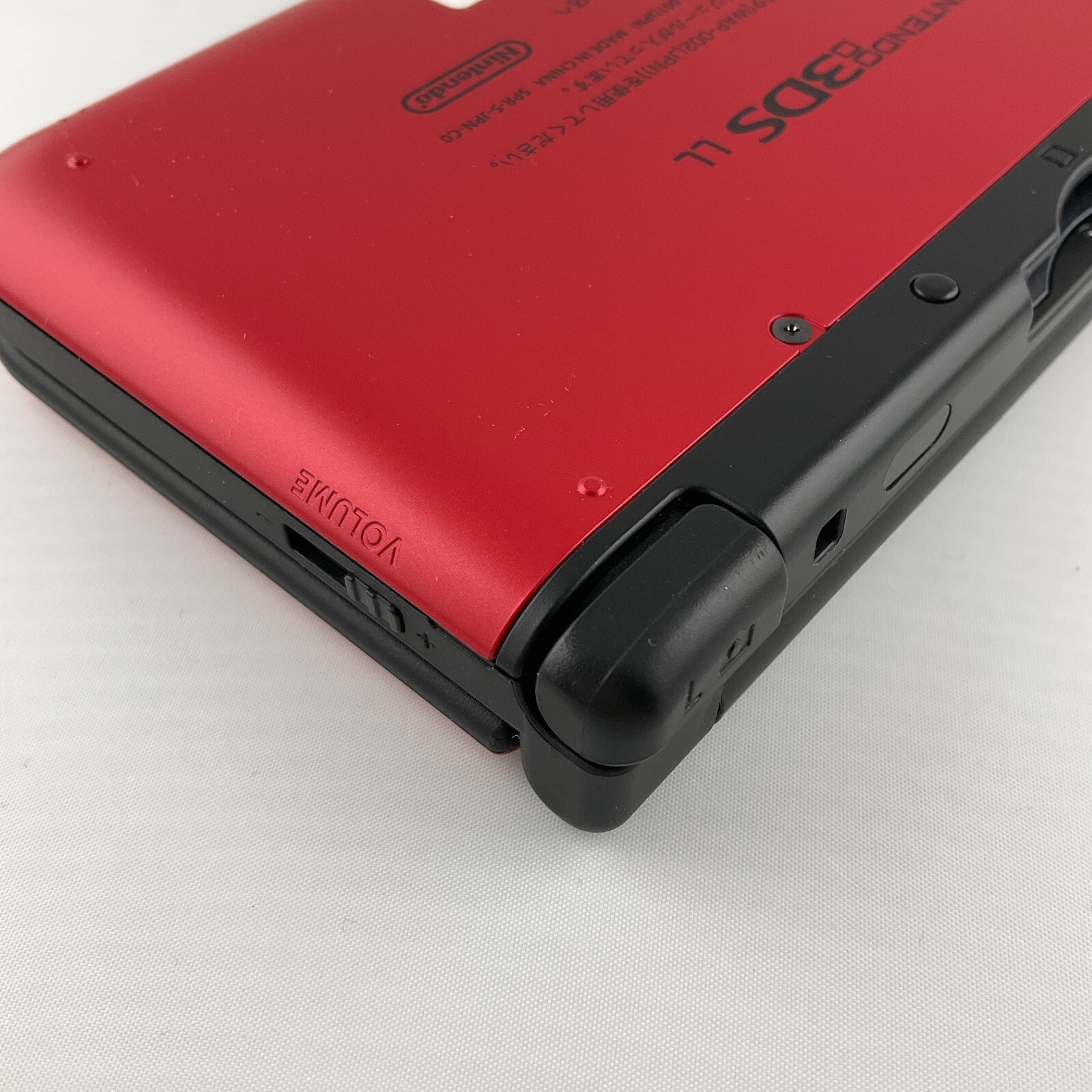 Nintendo 3DS LL XL console Red Black with Charger/Stylus/SDcard Japanese version