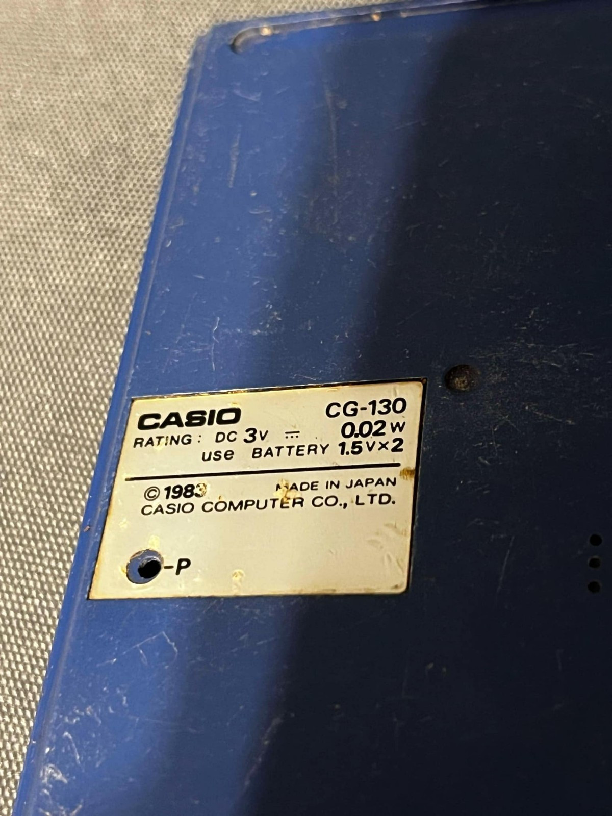 Casio Astro Chicken CG-130 Electronic Handheld Game 1984 For Parts Only Rare