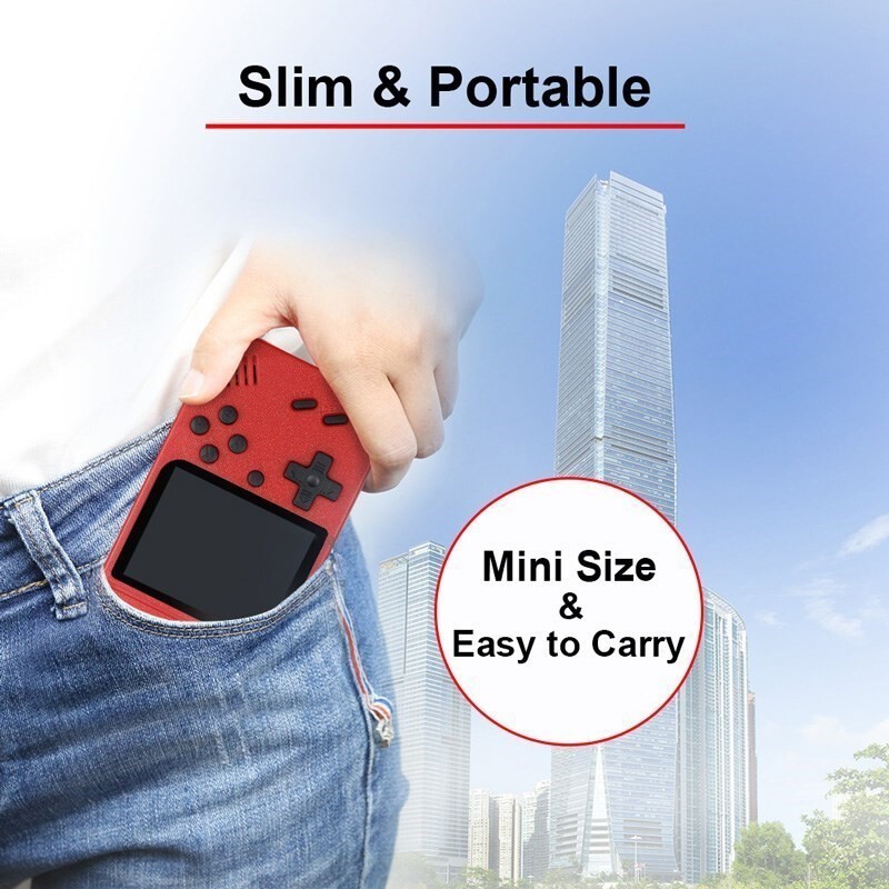 Retro Portable Mini Video Game Console Built-in 400 Games 3.0 Inch LCD Screen