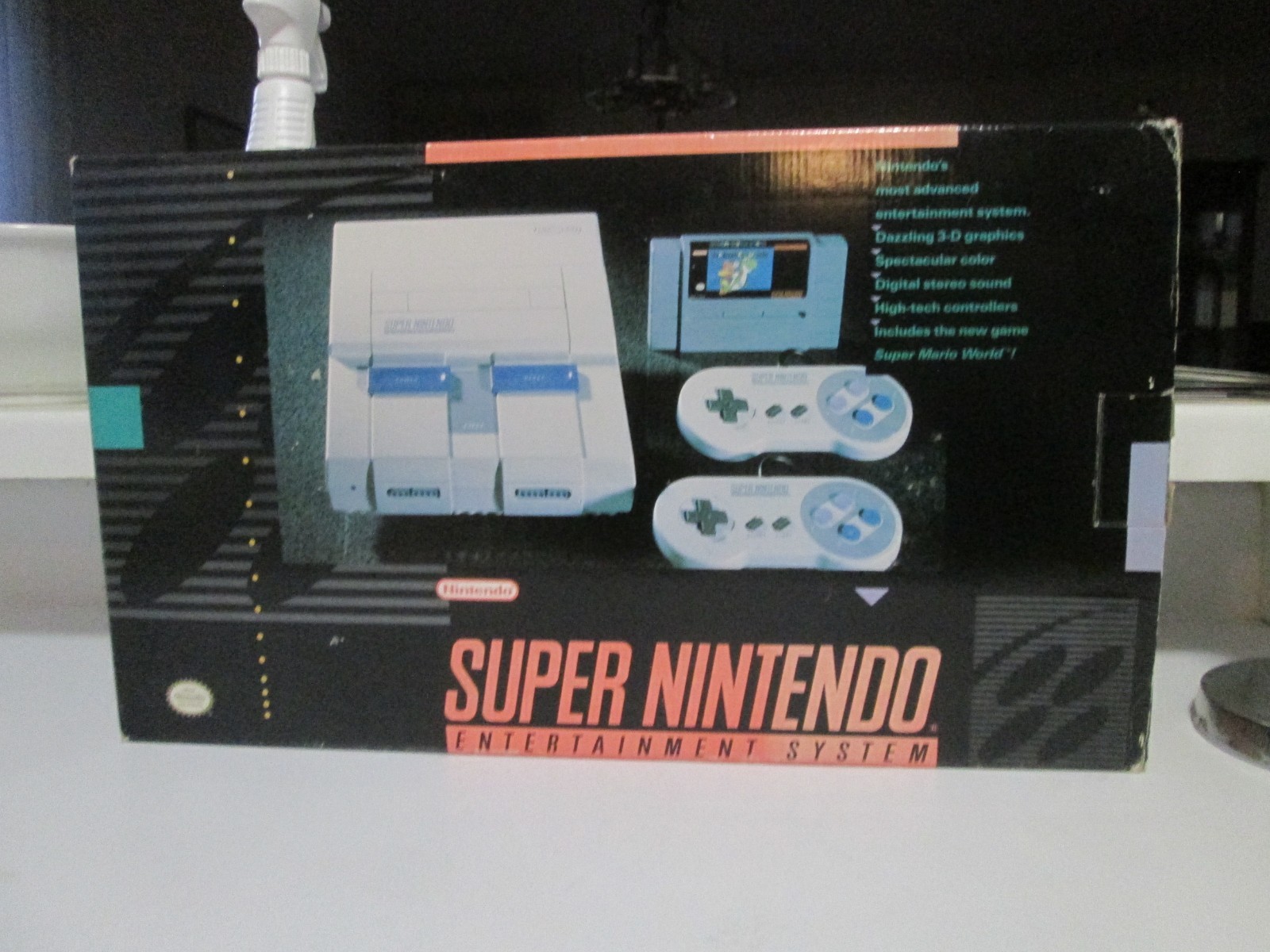 Super Nintendo Entertainment System SNES Boxed , WORKING , TESTED VG Condition
