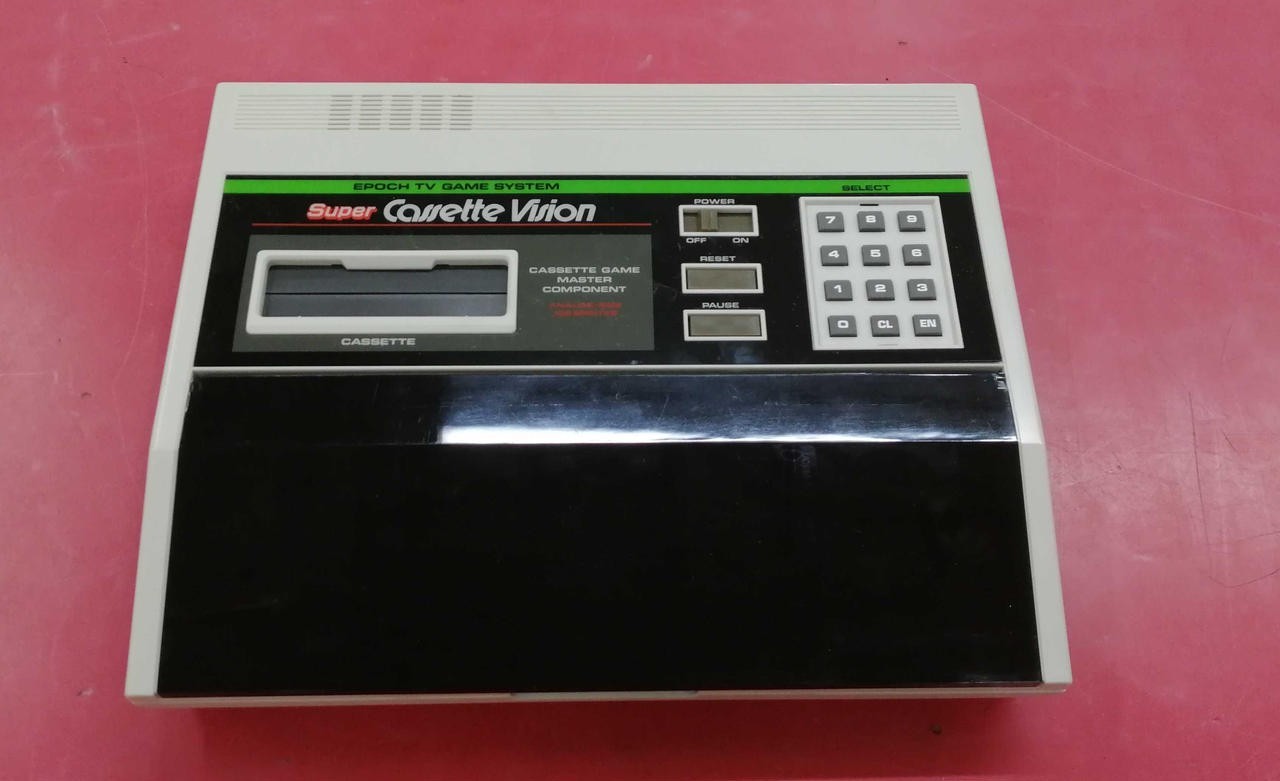 EPOCH SUPER CASSETTE VISION Console Boxed Tested System JAPAN Game CV0415 1984
