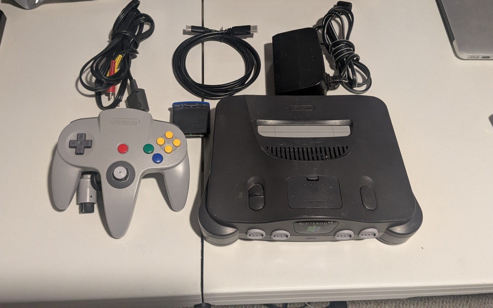 UltraHDMI Nintendo 64 w/Official Controller, 3rd Party Expansion Pak, Green LED