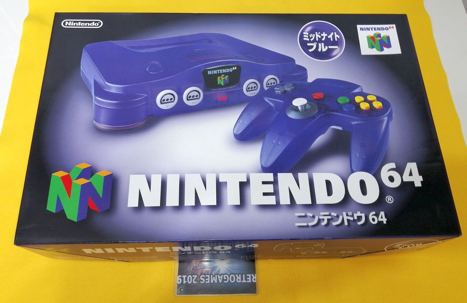Midnight Purple SET CONSOLE NINTENDO 64 BOXED RARE!