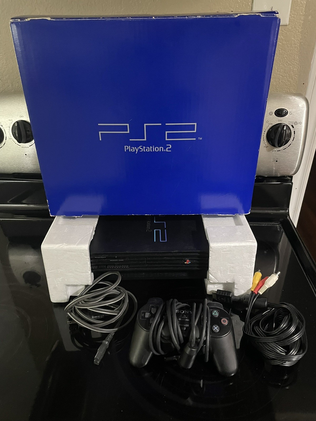 Sony PlayStation 2: Fat Console In Box (SCPH-30001) Please READ!