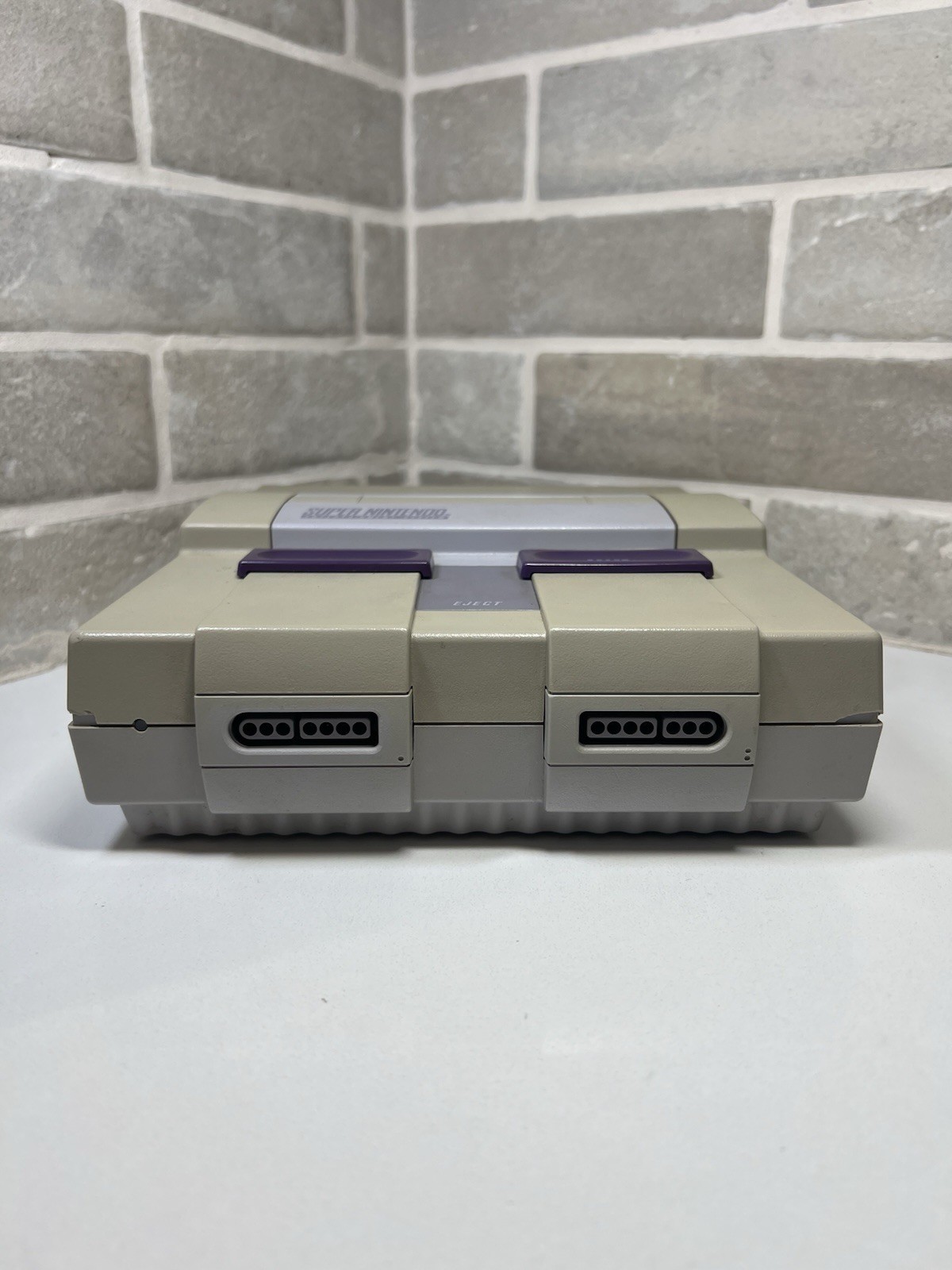 Super Nintendo SNES Console W/ 2 OEM Controllers – Tested