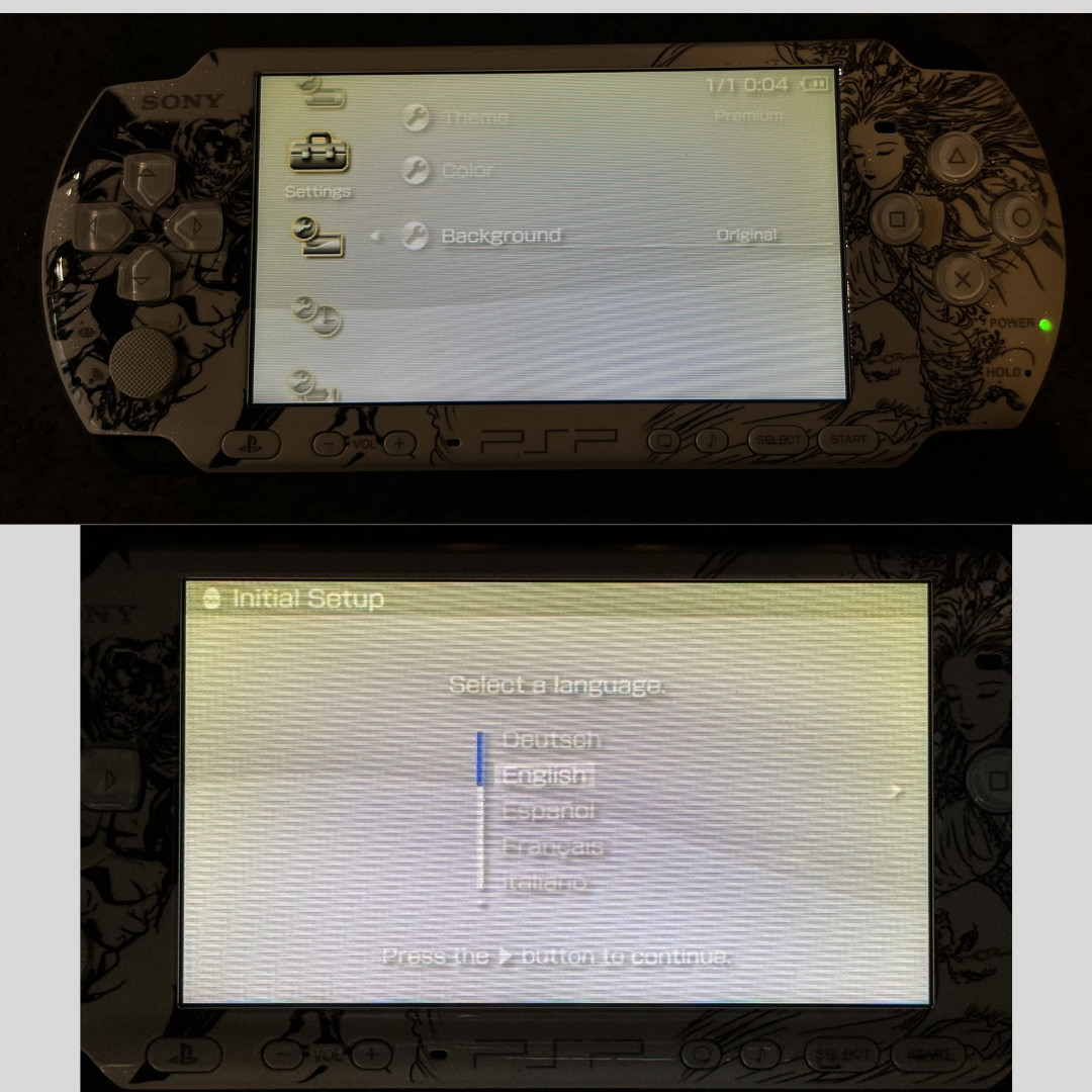 Sony PSP-3000 Console Final Fantasy FF Dissidia 012 Limited w/etc. – Excellent