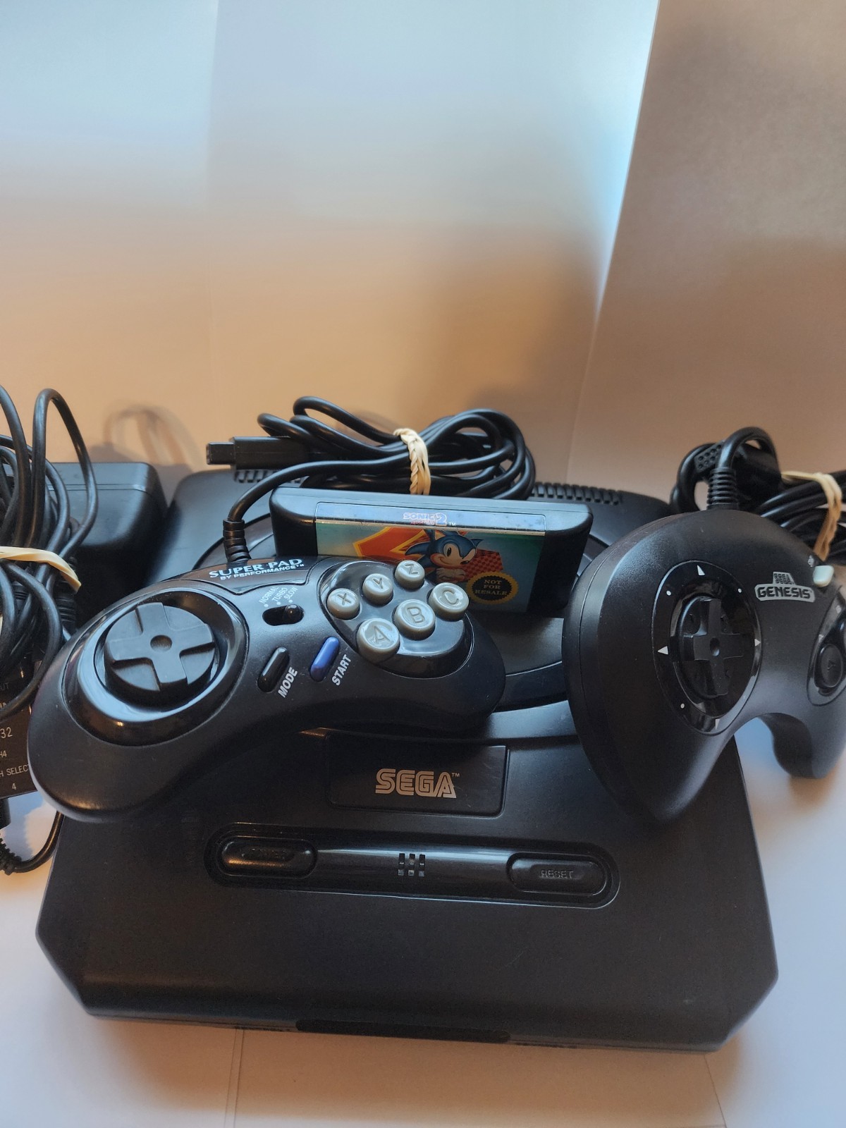 Sega Genesis Model 2 Bundle Tested And Working