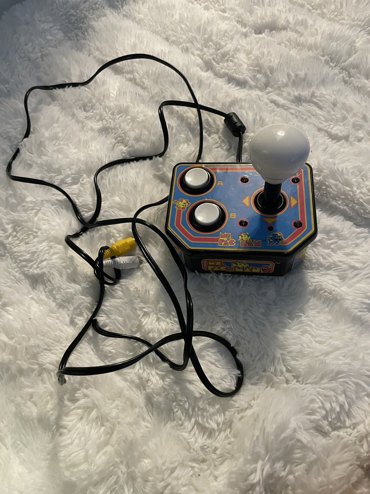 Namco Pac-Man Plug & Play Joystick Home Console Composite RCA Video Game