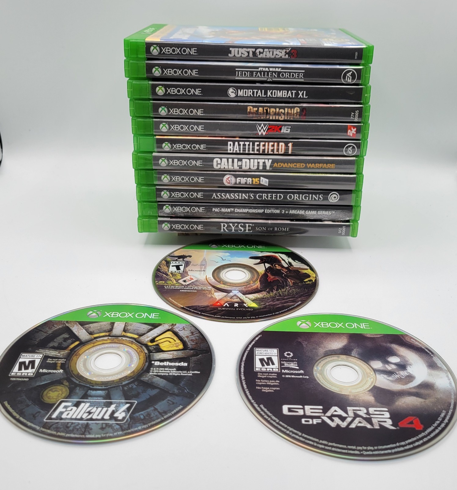 Xbox One Bundle with 15 Games Controller 500GB Model 1540 Tested