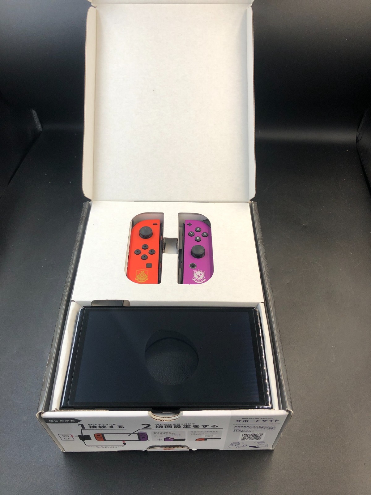 Nintendo Switch OLED Pokémon Scarlet & Violet Edition – Original Box
