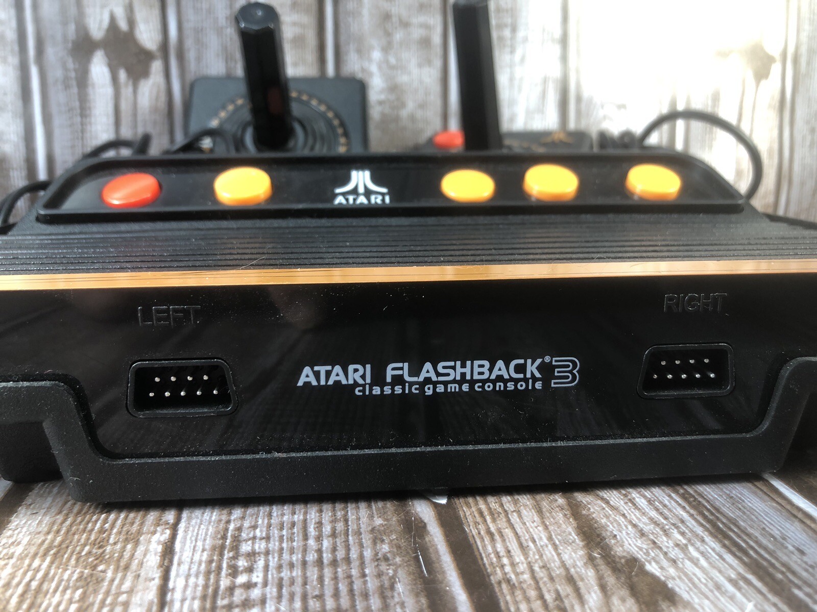 Atari Flashback 3 Launch Edition Black Console Bundle With Two Controllers