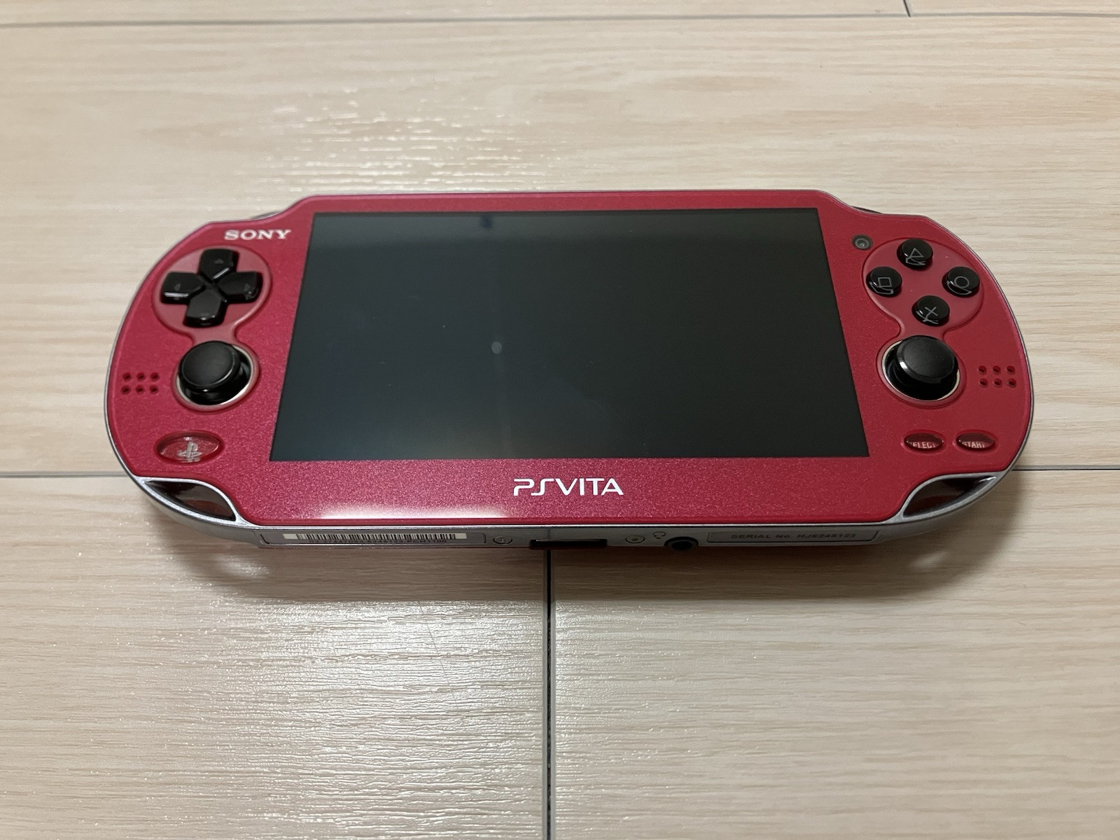 PS Vita PCH-1000/1100 Sony PlayStation Cosmic Red Console only Japan 25