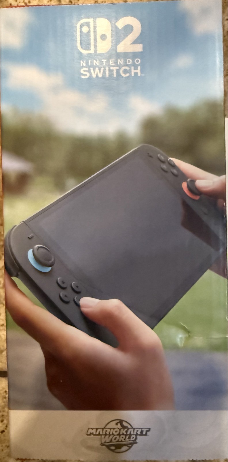 New Nintendo Switch 2 Console w/ Mario Kart World (Full Game Download) Bundle