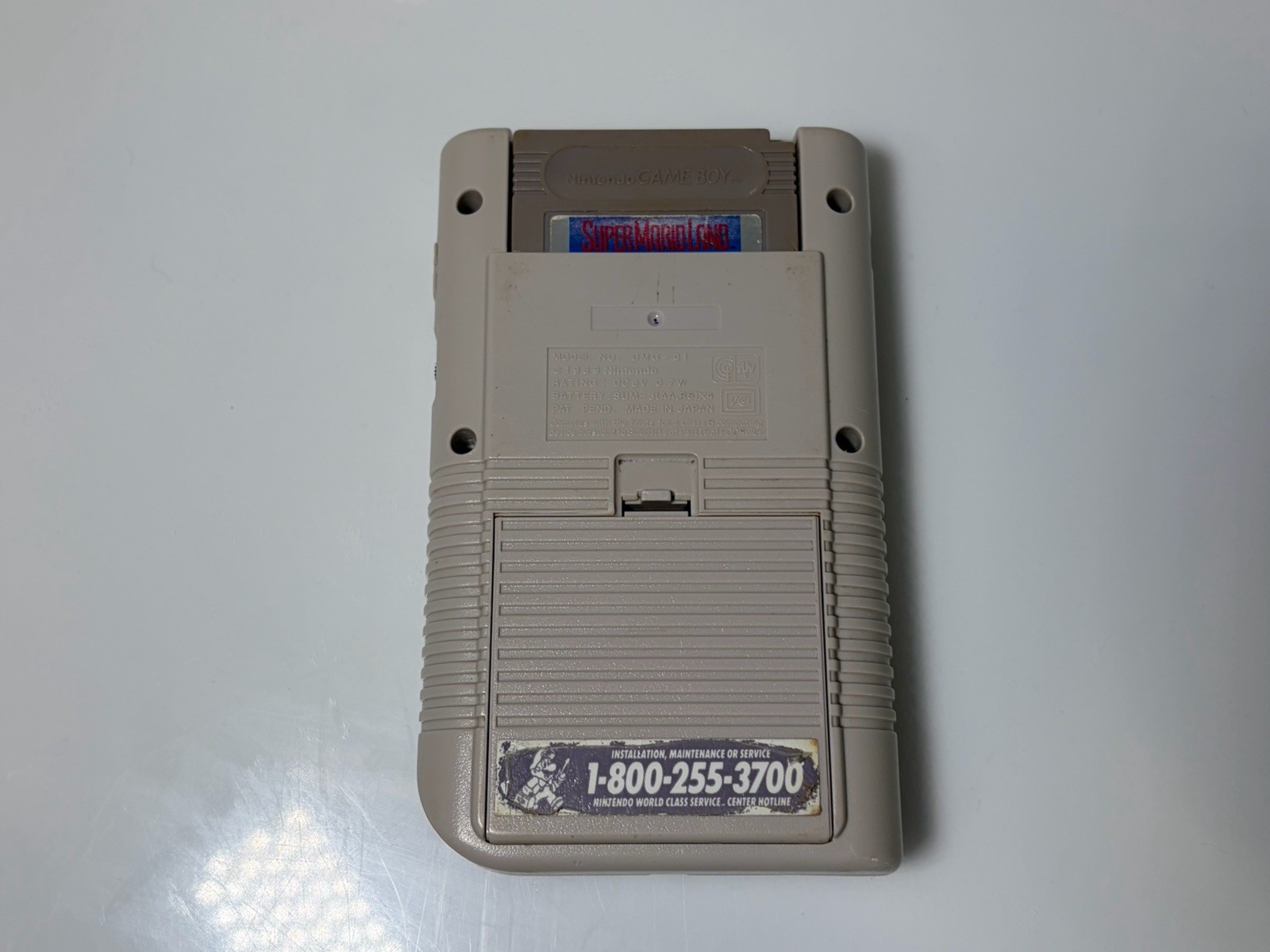 Nintendo Game Boy Original Lot, Gray Console Tested Super Mario Land 6 Games
