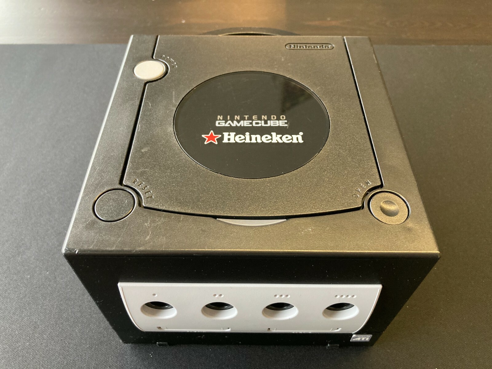 Limited Edition “Heineken” Branded Nintendo Gamecube System (GC) Only **RARE**